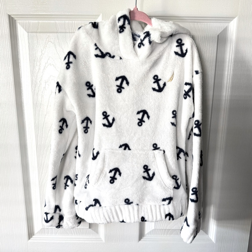Nautica Hooded Anchor Fleece